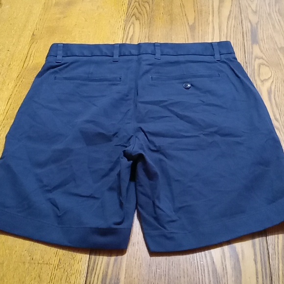 Everlane 29 Shorts CHINO Women NAVY BLUE NEW Casual 7 inch SLIM FIT PERFORMANCE - Picture 3 of 7